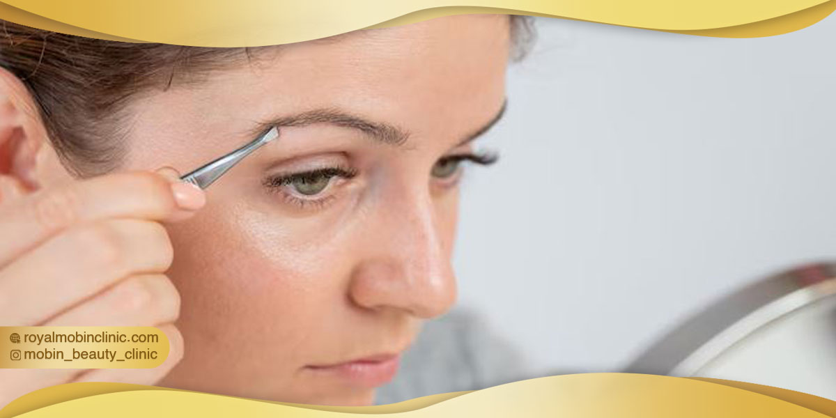 چرا بعد از کاشت ابرو مو ها شروع به ریزش می کنند؟