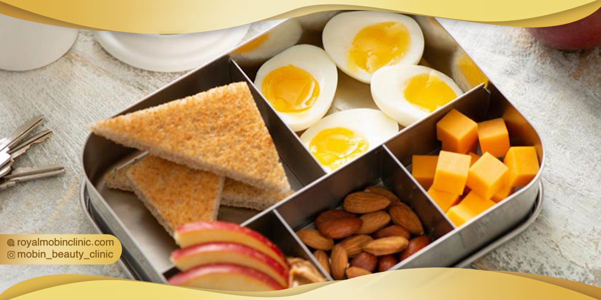قبل از کاشت مو چی بخوریم؟