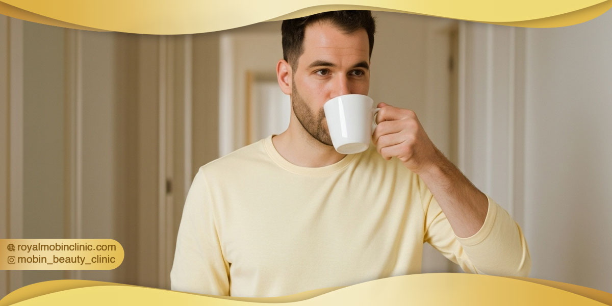 تاثیر قهوه بر نتایج کاشت مو