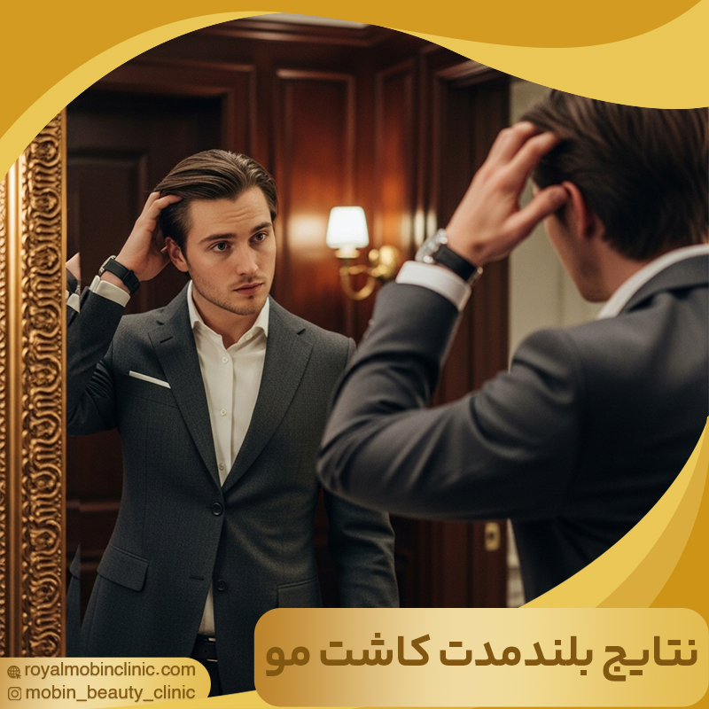 نتایج بلندمدت کاشت مو