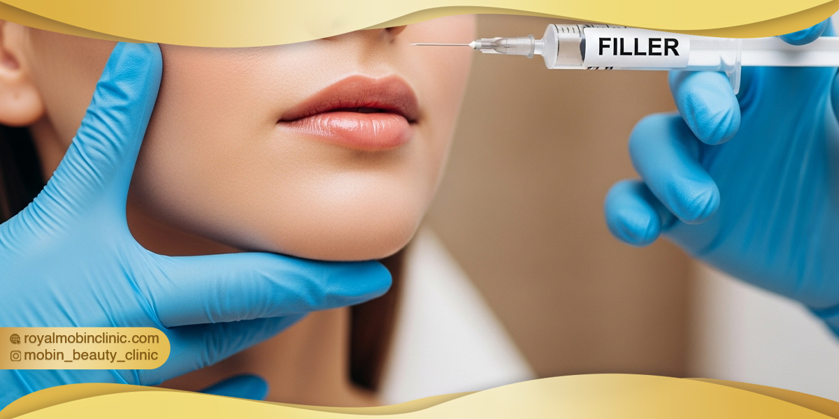 مراحل تزریق فیلر