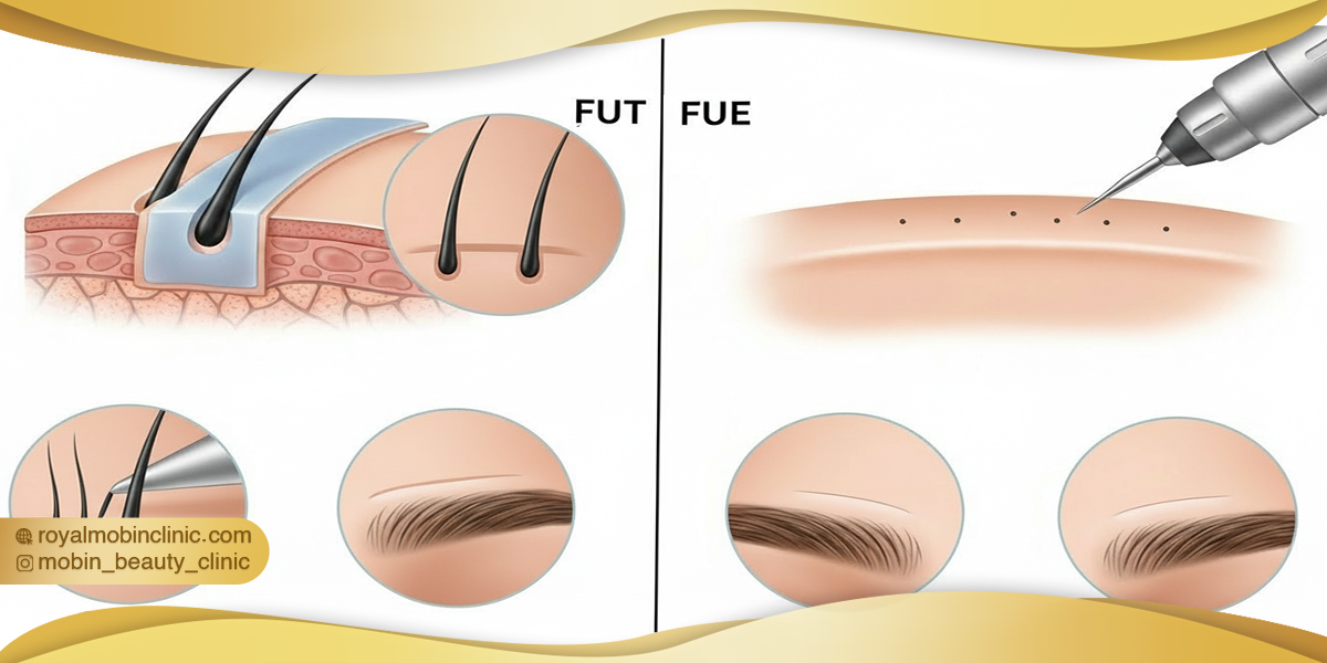 بهترین روش کاشت ابرو چیست؟