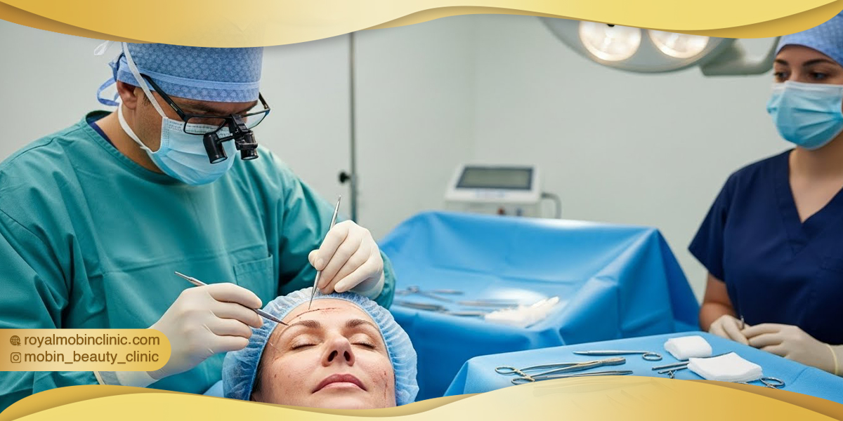 مقایسه مراحل انجام بلفاروپلاستی و لیفت صورت