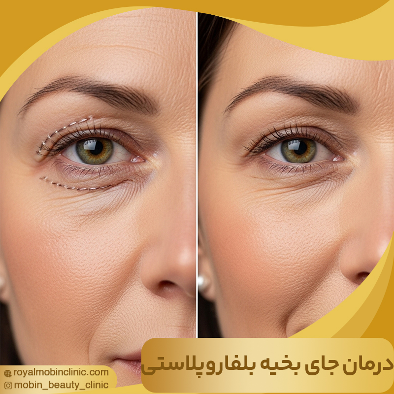درمان جای بخیه بعد از بلفاروپلاستی