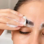 شستشوی ابرو بعد از کاشت